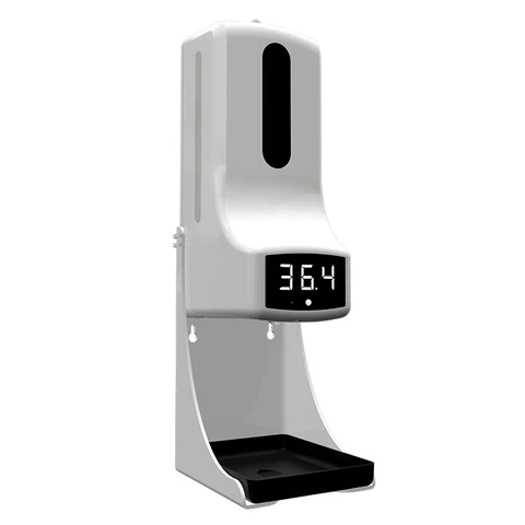 Factory Upgrade K9 Pro Automatic Thermometer Liquid Soap Dispenser Intelligent Voice K9 Pro Spray Hand Sanitizer Dispenser