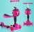 Import Factory wholesale cheap price hot selling 3 wheel kids scooter, pro scooter baby scooter 3in1 from China