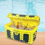 factory wholesale new pool party custom ice Cooler Party and beach Ice Bucket Food & Drinks inflatable floating pool ice cooler