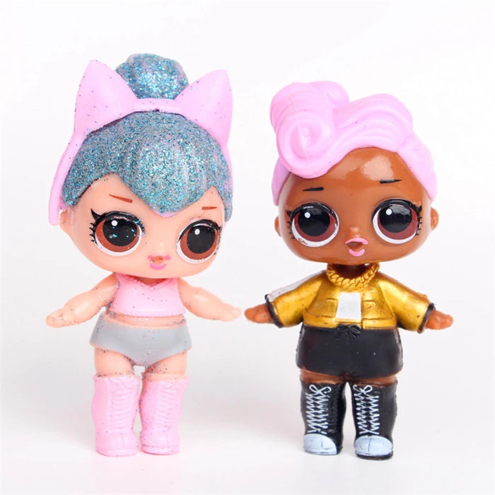 Factory Wholesale Stuffed Cartoon Animal Promotional Soft Doll Custom Plush Toy Cute Baby Ponytail Plush Cloth Rag Dolls Toys