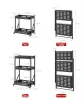Fancy Spice Holder Steel Kitchen Storage Rack Hanging Wall Mounted  Tiered  Spice Rack