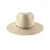 Import Fancy Style Beach paper straw Hats Wide Brim Decorated Cowboy Hats Natural Straw  man hat panama from China