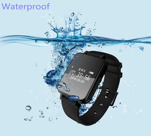 Fashion 8G Memory Waterproof Voice Recording Men Women Digital Wrist Watch Spy Hidden Voice Recorder