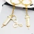 Import Fashion Design Gold Medical Syringe Stethoscope Keychain Metal Doctor Nurse Key Chain Keyring from China