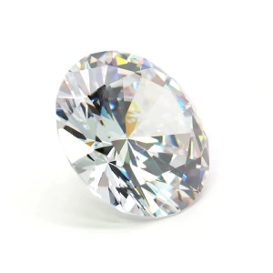 Fashion jewelry wholesale white cubic zircon stone