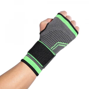 Fashion Outdoor Sports Bandage Knitted Wrist Bracers Wrist Protective Gear Adult weightlifting Fitness Palm Cover Wrist Support