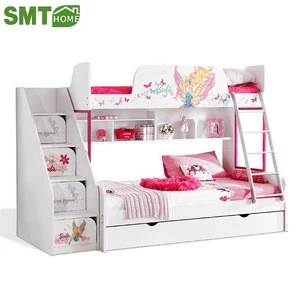 fashionable home furniture triple model bunk bed