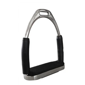 Fence Stirrup Horse Riding Equipment Safety Flexible Anti-Slip Racing Stainless Steel Stirrups Supplies Saddle Pedals