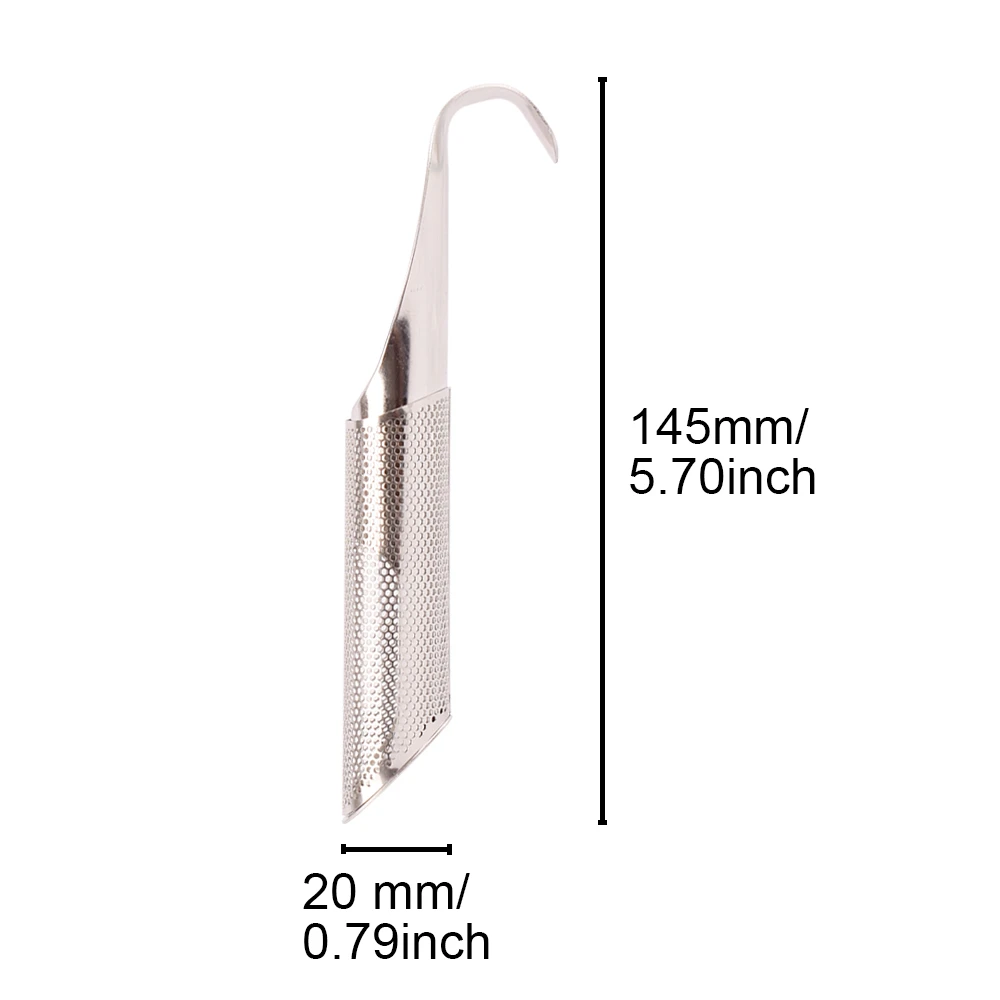 Fine 304 Stainless Steel Mesh Tea Infuser Stick with Hook