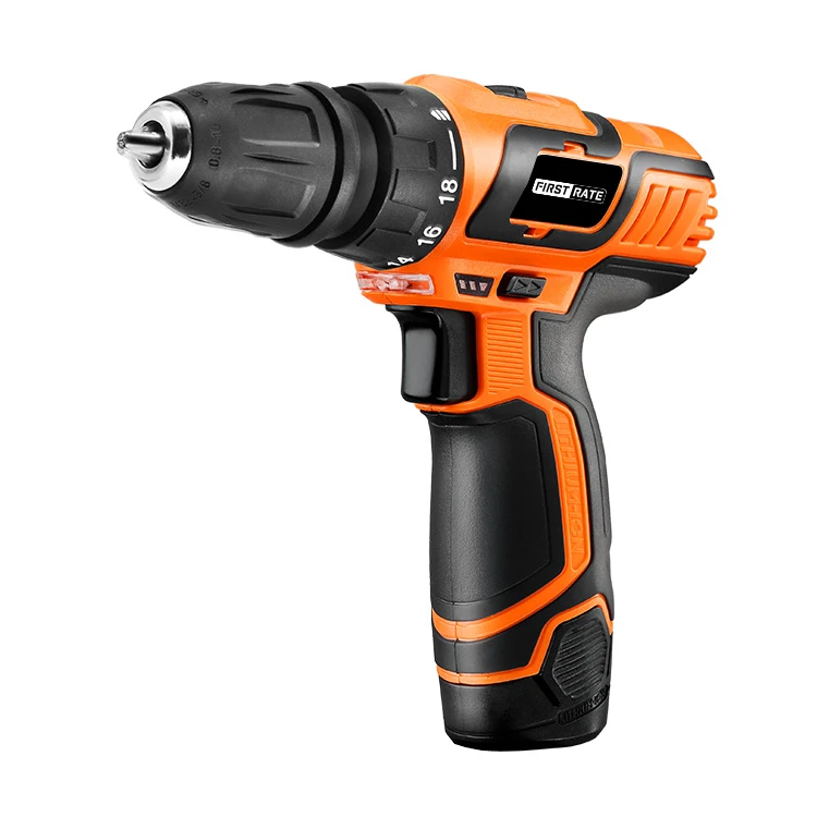 First Rate 12V Cordless Drill wood drill , 2 speed Drill, 28N.m Quick Change