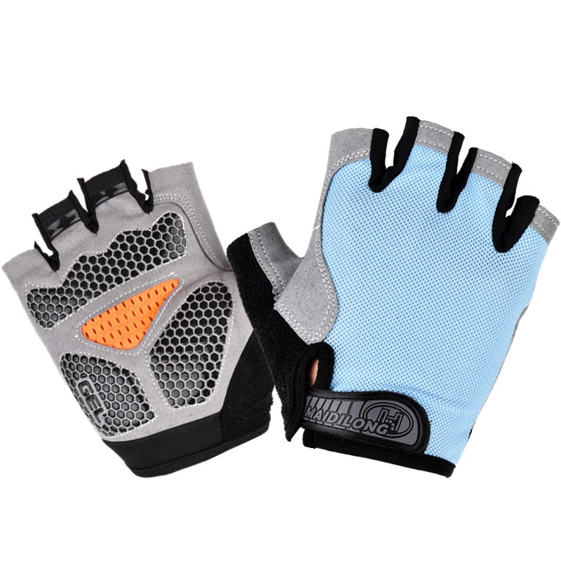 Fitness Bicycle Gel Breathable Sport Gloves Seismic Equipment For MTB Road Bike Summer Sport Glove Cycling Half Finger Glove