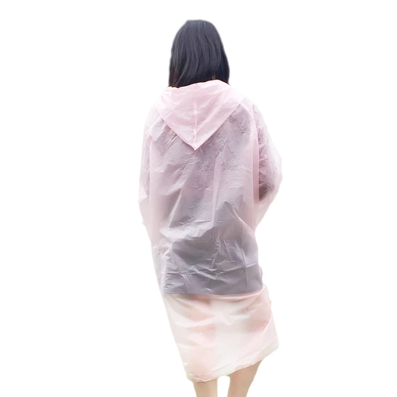 Fluorescent yellow pvc rain suit/rain cape nylon waterproof raincoat recycled plastic raincoat