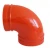 Import FMUL Certificated ductile cast iron  fire fighting Grooved pipe Fittings from China