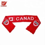 Football Promotion Custom Knitted Fan Scarf