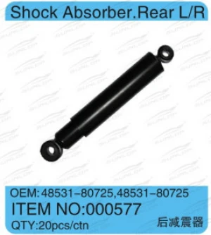 for hiace body kits rear shock absorber for for hiace 2005 up kdh200 48531-80725 van bus