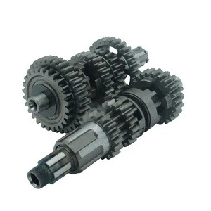 For Loncin CB250 Reverse Gears 4+1 Engines ZB-117 Dirt Bike CB250 Reverse Gear 4+1 Main Counter Shaft Transmission Gear Box Fit