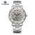 Import FORSINING 9005 Men Automatic Mechanical Stainless Steel Case Watch High Quality Leather Watch Strap from China