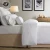 Import Foshan Factory 100% Linen Cotton 5 Star Luxury Hotel Linen Duvet Cover Bed Sheet Set from China