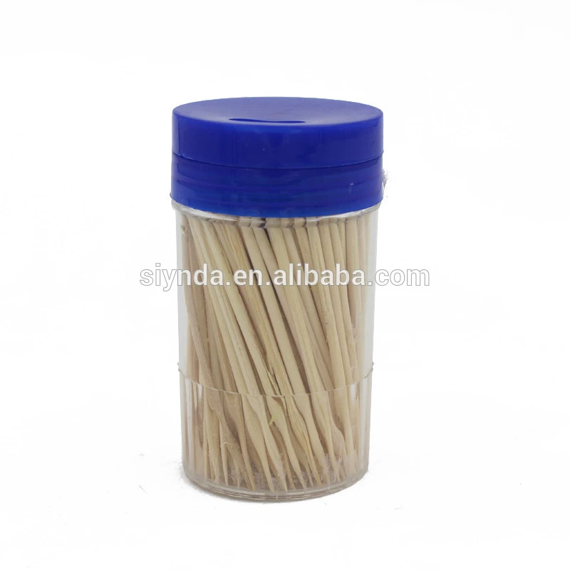 Free sample clear toothpicks in plastic box
