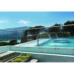 french balcony railing tubular steel railing staircase railing for indoors