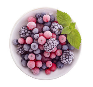 Fresh wild berries