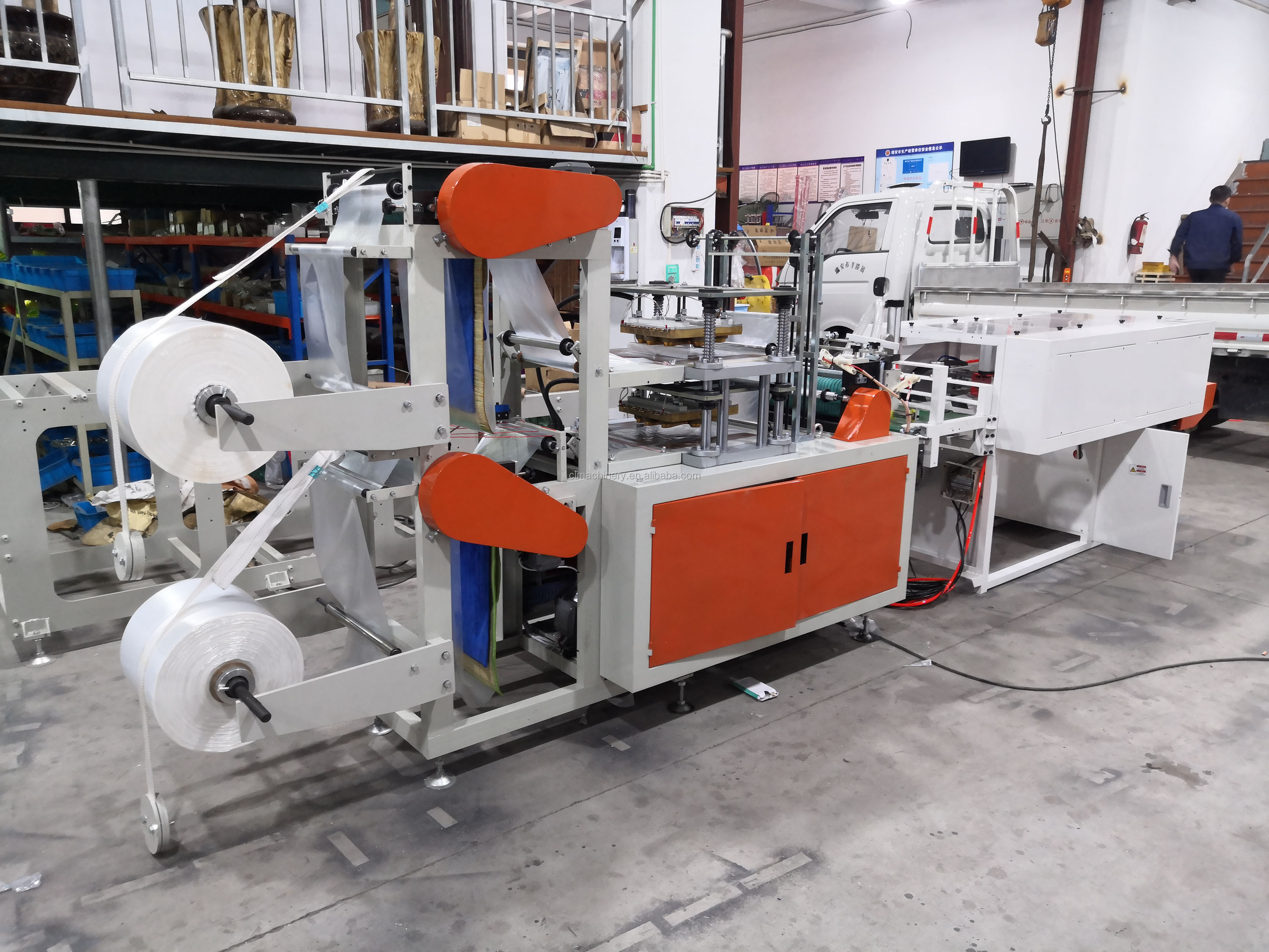 Buy Full Auto Two-layer Plastic Glove Making Machine from Ruian ...