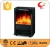 Import gas flame effect compact electric fireplace from China