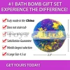 Gender Neutral Homemade Bubble Bath Bombs Fizzer Ball Truffles With Surprise Toys SPA Party Birthday Gift Set for Boys Girls