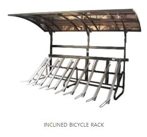 [GG/JEN] Inclined Bicycle Rack / SeoHeong Bicycle Rack