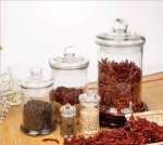 Glass bottle seal pot spice jar of jam for food mug condiments spice pepper bottle