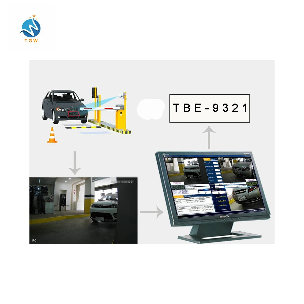 Global Lpr CCTV ip Camera System With Software with car detector system