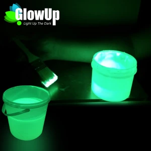 Glow In The Dark Acrylic Fluorescent Pigment Blue Led Phosphor Powder Paint