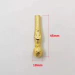 Gold EMAMU tasbih minaret alloy beads islamic accessories misbaha part DIY Rosary Bracelets accessories