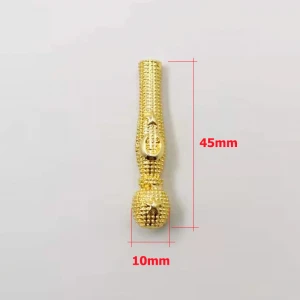 Gold EMAMU tasbih minaret alloy beads islamic accessories misbaha part DIY Rosary Bracelets accessories