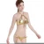 Import Golden Bikini Temperament Goddess Rope Circle Hollow Bandage Halter BIKINI Swimsuit from China