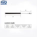 Good Price  Furniture 200N/250N/300N Lifted Table Lockable Gas Strut