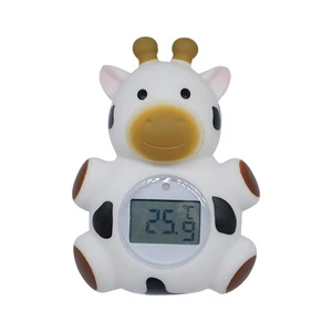 Good Quality  Hot Selling  Cartoon Animals   Style   Floating  Baby Bath Thermometer  Playing Digital Shower Bath Thermometer