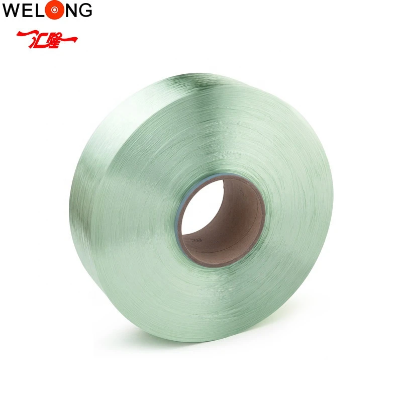 GRS Recycled dope dyed FDY 150D/48F polyester filament yarn