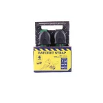 GS Approved 4 Packs Plastic board Ratched Tie Down Straps Set 400lbs