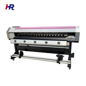 Guangzhou factory Best price 1.8m DX5 I3200 XP600 digital inkjet eco solvent printing machine large printer