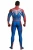 Import Halloween Lycra Spandex zentai costume red blue Spiderman latex costume fancy suit from China
