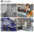 Hand Lifting Commercial Furniture Home Folding Round Adjustable System Part 4 Person Workstation Office Table