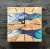 Import "Handcrafted Square Epoxy & Olive Wood Wall Clock - Custom Made Rustic Live Edge Design, Made to Order, Unique Home Decor" from China