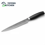 handmade damascus steel chef set damascus steek knives damascus kitchen knives