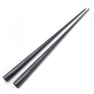 handmade tapered 3k  carbon and fiber glass snooker cue billiard cue