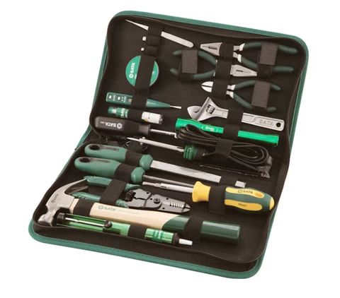 Hardware tool multi-function household kit, auto repair woodworking electrician repair kit