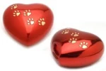 heart cremation urns