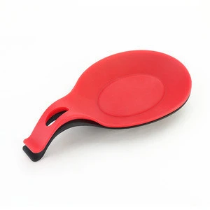 Heat resistant kitchen utensils food grade Silicone Spoon Holder Rest