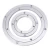 Import Heavy Duty Aluminium Alloy Rotating Bearing Turntable Round Dining Table Smooth Swivel Plate from China