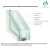 Import HEWEI Thermochromic Dimming Sun Shading Smart glass low-e insulated laminated Tempered  glass price for building glass wall from China